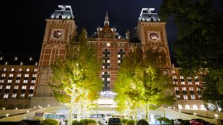 DxO PhotoLabで現像したハウステンボス ホテルヨーロッパの夜景（DeepPRIME適用後）