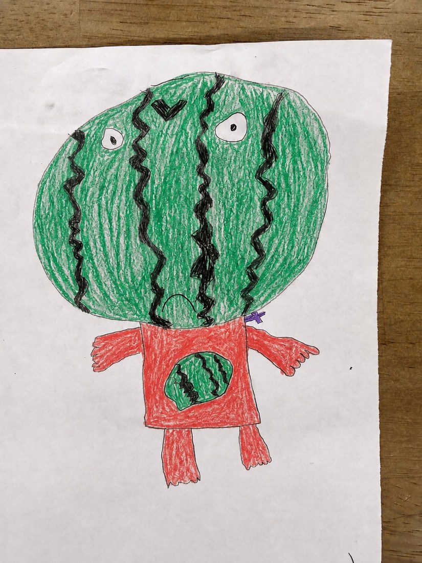 スイカたろうの新しい原画