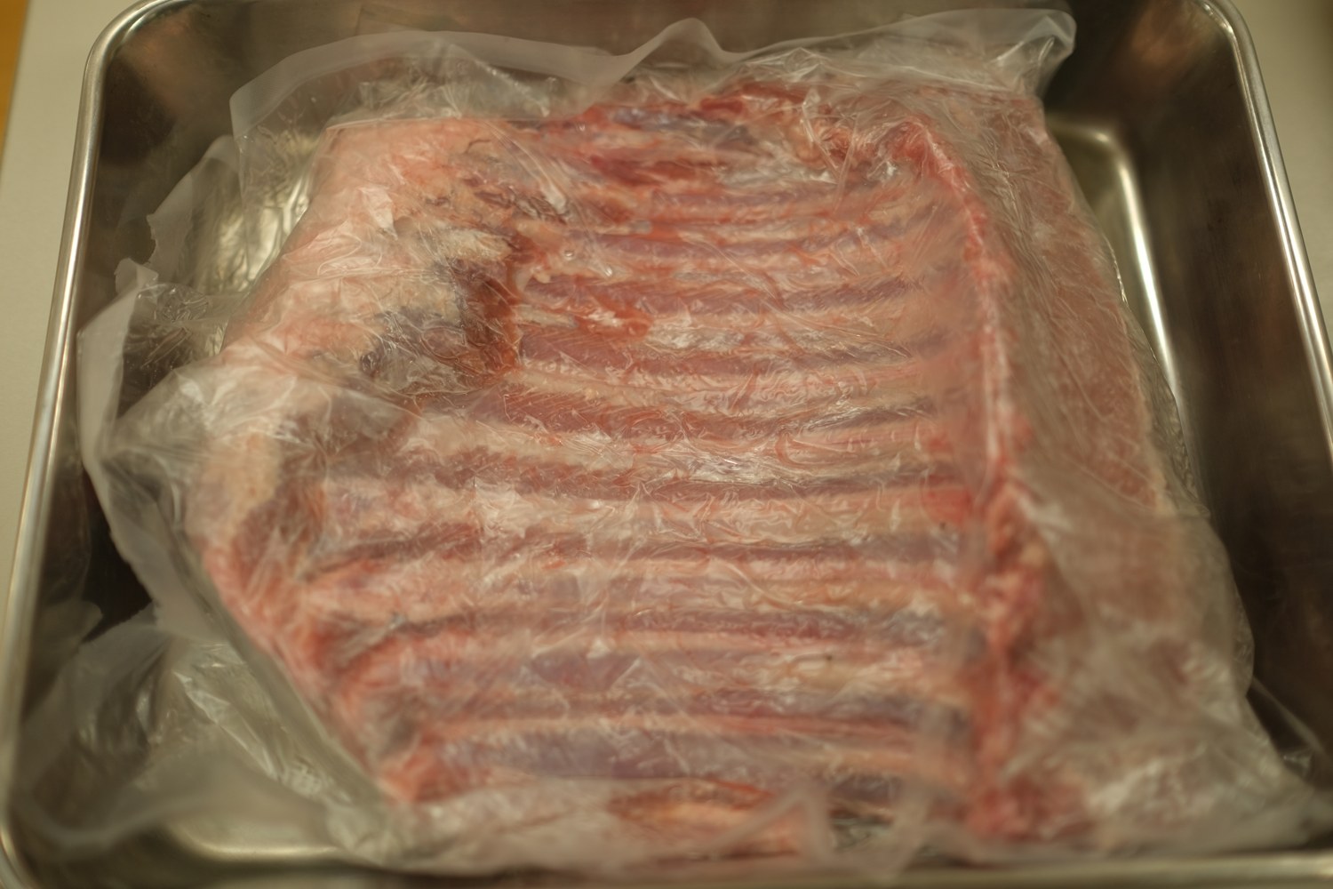 カヌカパークの猪肉。骨付きの背肉