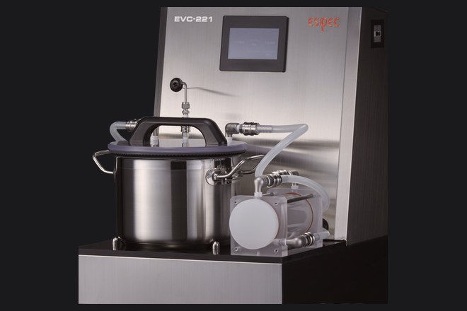 減圧低温加熱調理器 Vide Pro(エスペッククリヤラボ EVC-221)の本体
