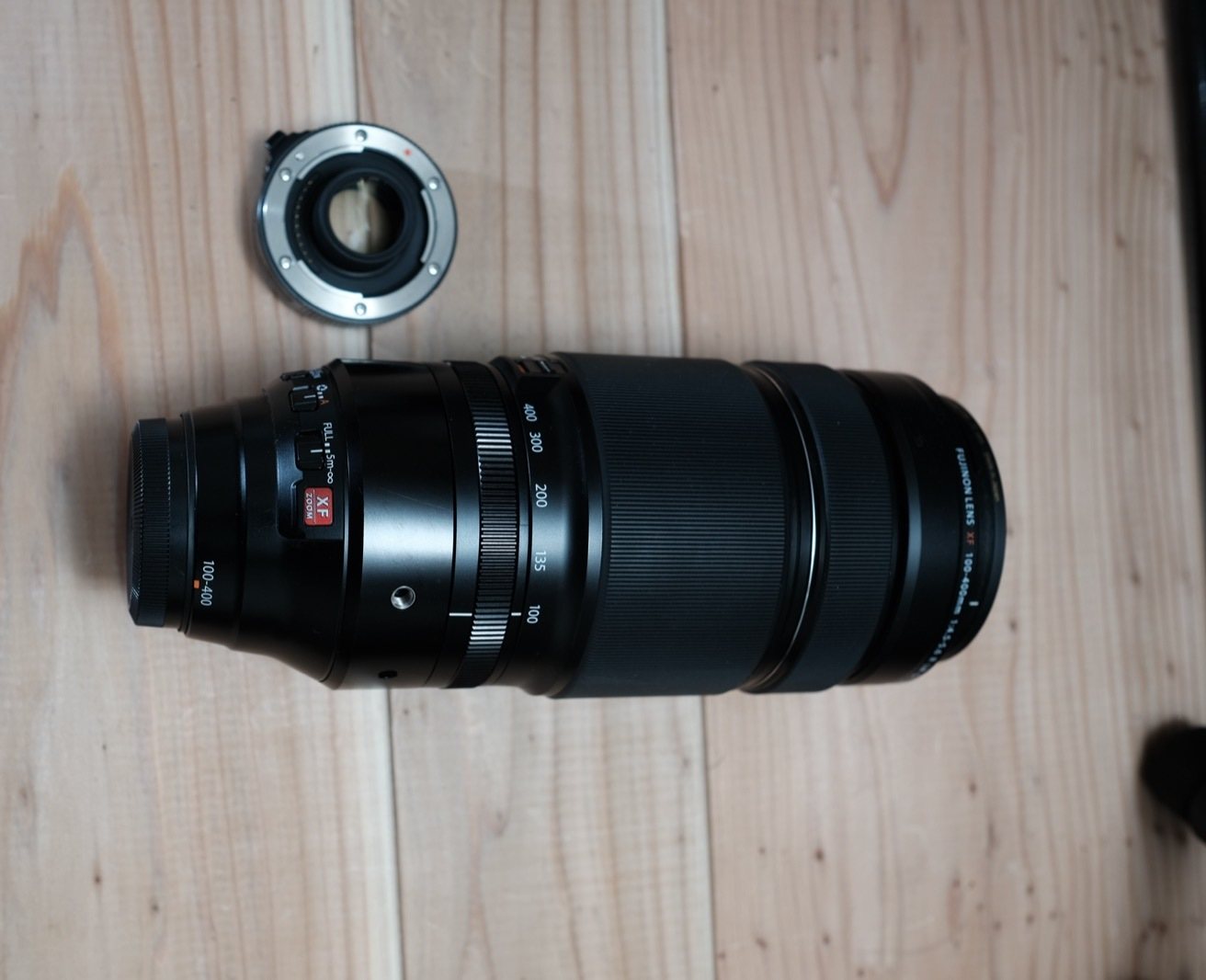 FUJIFILM XF100-400mm F4.5-5.6 と、1.4倍のテレコンバーター XF1.4X TC WR